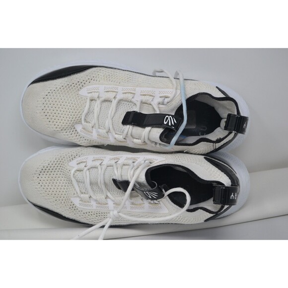 Under Armour Curry 8 FLOW White Patent 3024785-111 Sz M 10.5 W12 Basketball Shoe - Picture 12 of 16